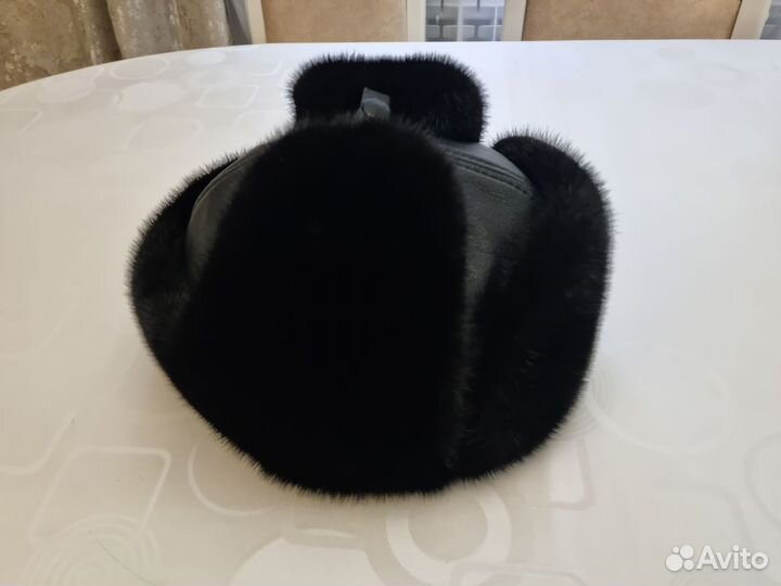 Норковая шапка мужская