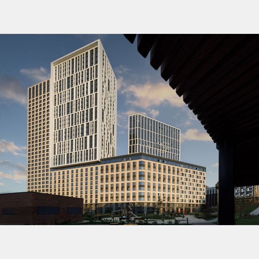 3-к. квартира, 89,7 м², 11/32 эт.