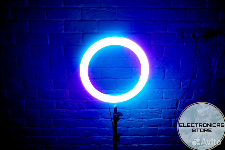 Светодиодная Лампа 26 см со Стойкой Снежно-Белёс