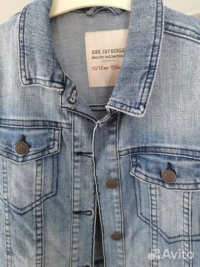 Джинсовка для девочки 152