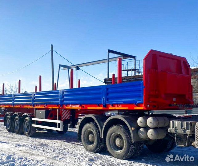 Полуприцеп бортовой Политранс ТСП 94171, 2023