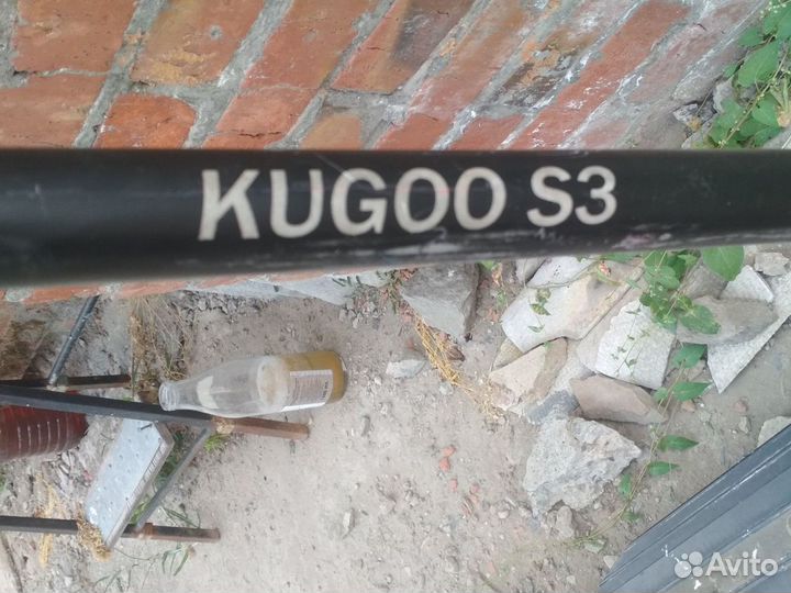 Электросамокат взрослый kugo s3