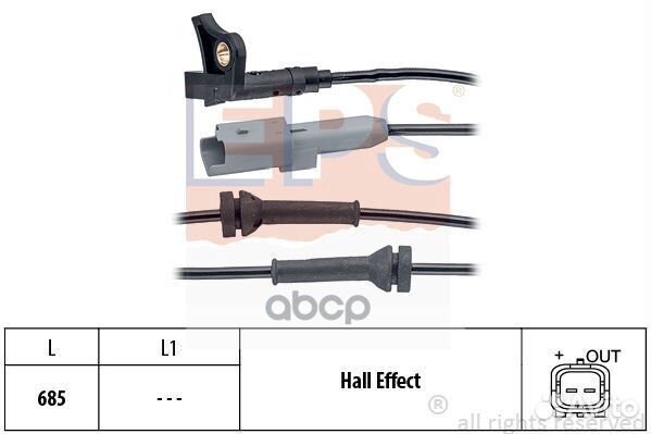 Датчик ABS 1960035 EPS