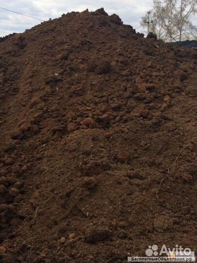 Чернозём плодородная Земля навоз куриный и говяжий