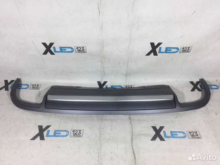 Диффузор Audi A4 B8 S4 дорест в стиле S-line