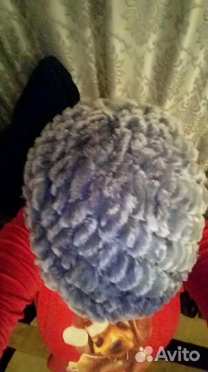 Шапка из кролика рекс