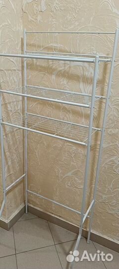 Полка для ванной напольная