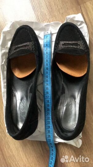 Туфли женские замшевые