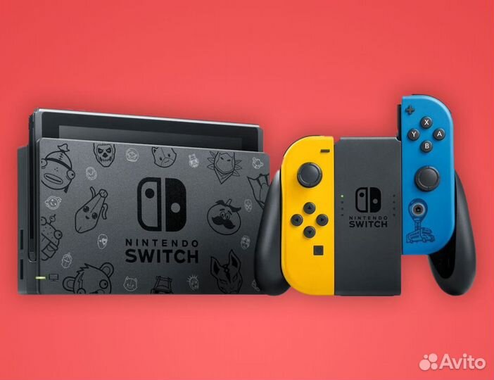 Nintendo Switch v.1/v.2 прошитая чипом+игры+обмен