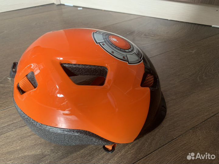 Новый Шлем велосипедный детский принт Robot