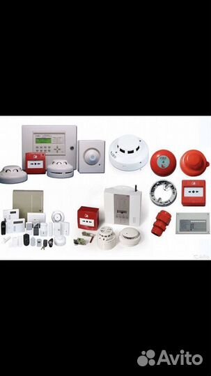 Монтаж видеонаблюдения охраны пожарной сигнал