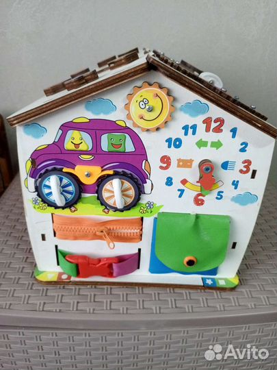 Бизиборд домик большой