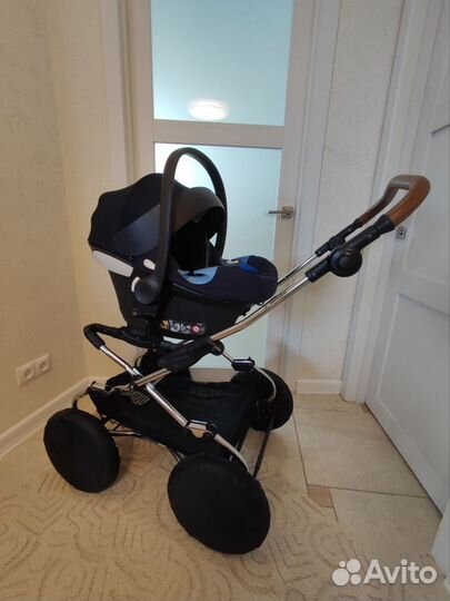 Коляска Navington Caravel+автокресло Cybex 0+