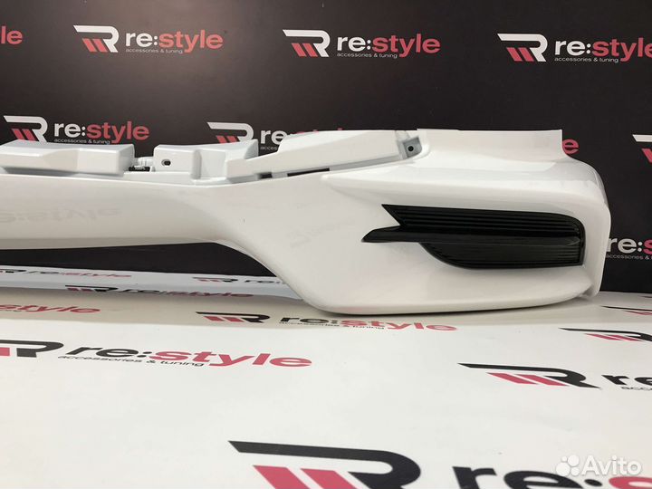 Губа передняя Lexus LX570 с16г TRD Superior