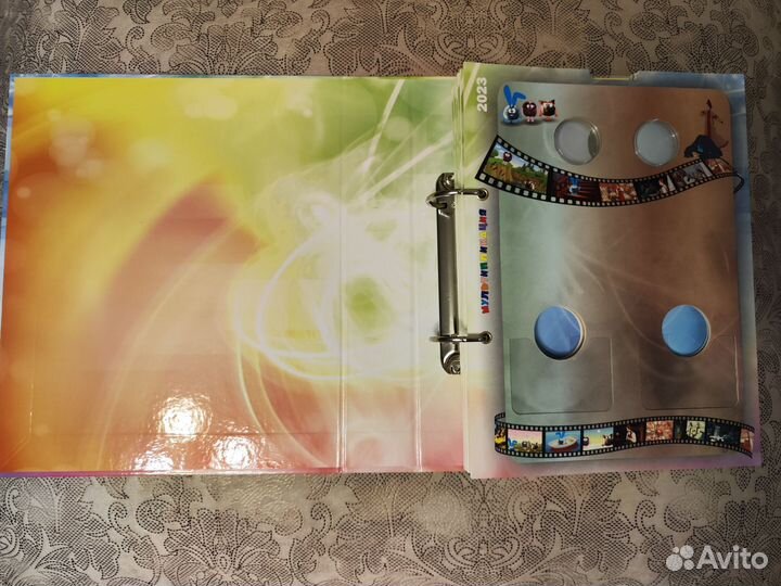 Альбом для монет мультфильмы