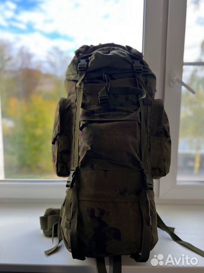 Рюкзак военный тактический 80 л до 90л Мох