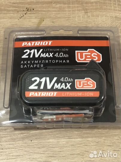 Аккумулятор BR 21V Max Pro UES patriot