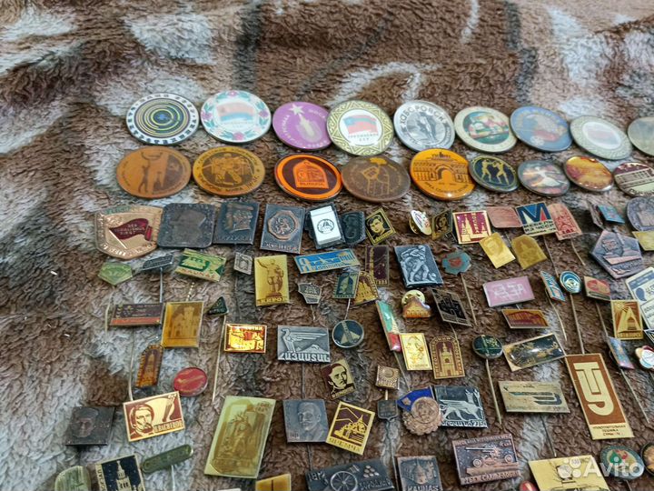 Тяжёлые Значки СССР. 358 значка