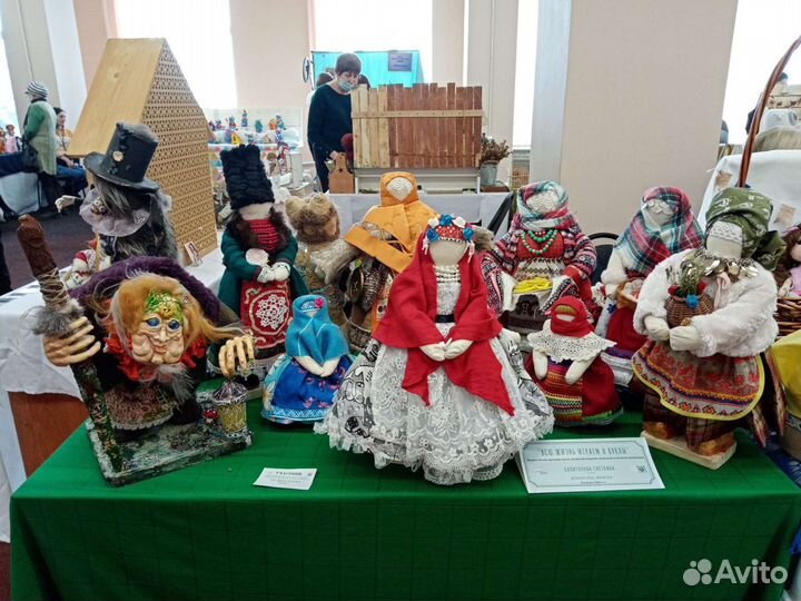 Куклы в народных костюмах на праздники
