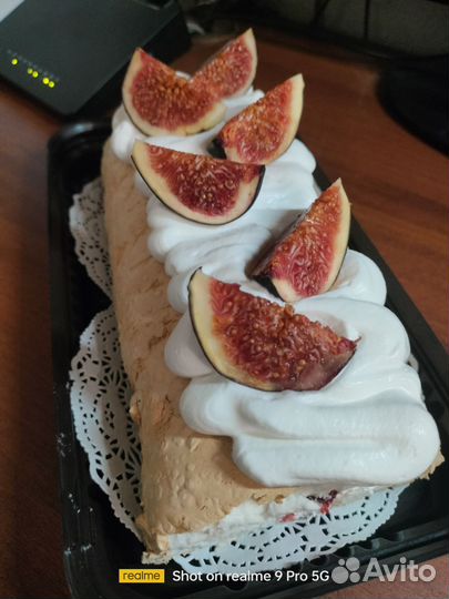 Меренговые рулеты