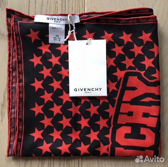Givenchy шёлковый платок