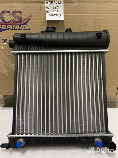 Радиатор охлождения (авт) на mersedes W-210/202