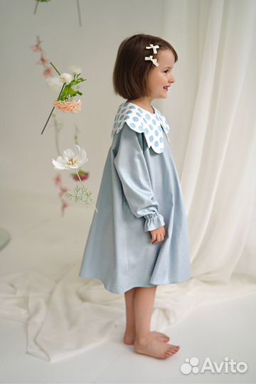 Платье Bloom Blue для девочки 86-128 новое