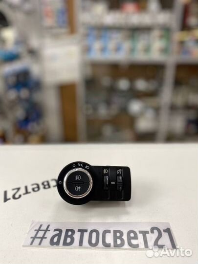 Переключатель света Chevrolet Cruze с птф