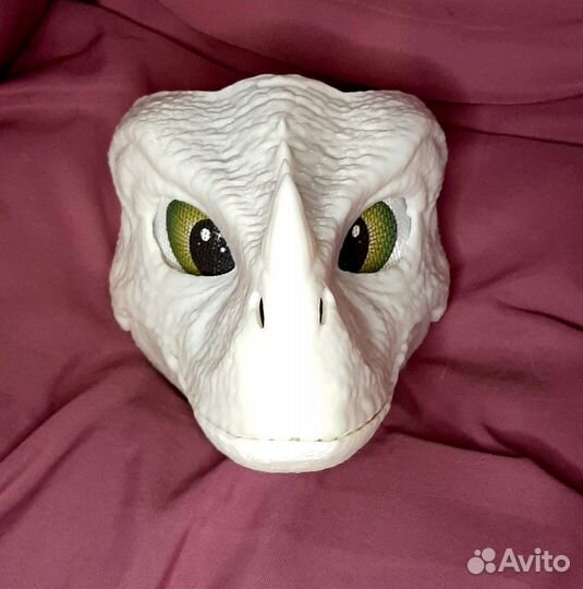 Маска раптора с рожками v2