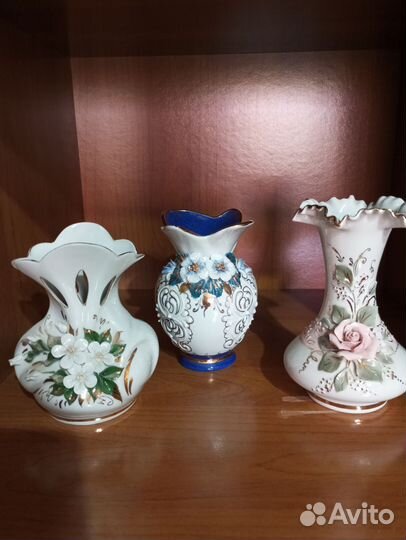 Вазочка фарфоровая Шкатулка фарфоровая