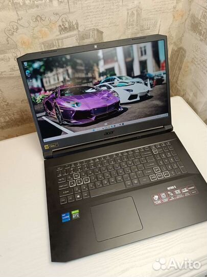 Игровой Acer nitro 5 17.3 RTX3070/i7-11800H