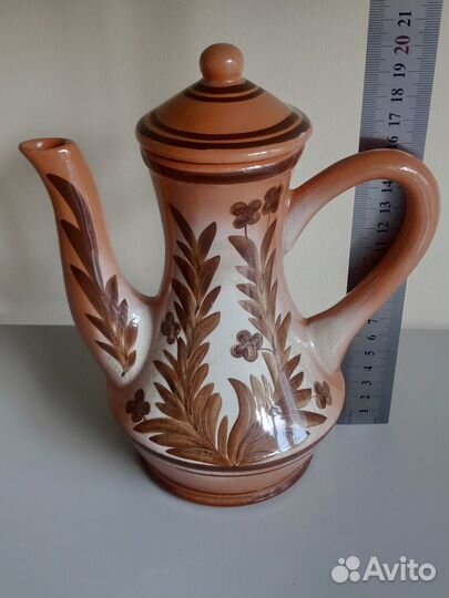 Сервиз кофейный глиняный