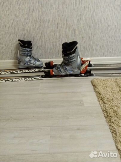 Горные лыжи с ботинками