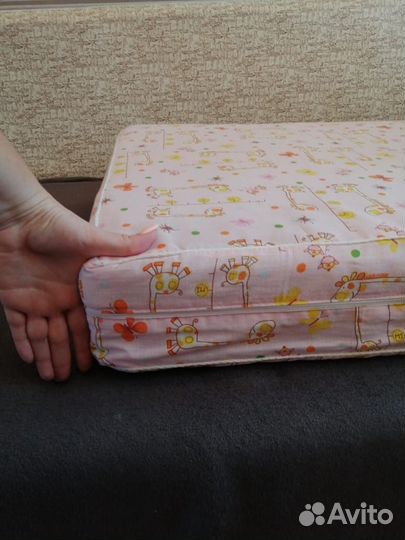 Матрас для детской кроватки(кокос 2 слоя)