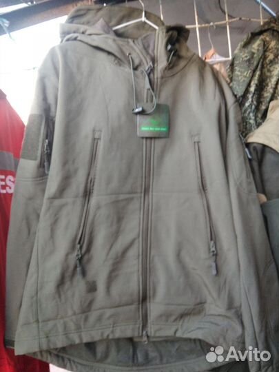Костюм softshell софтшелл олива мох мультикам
