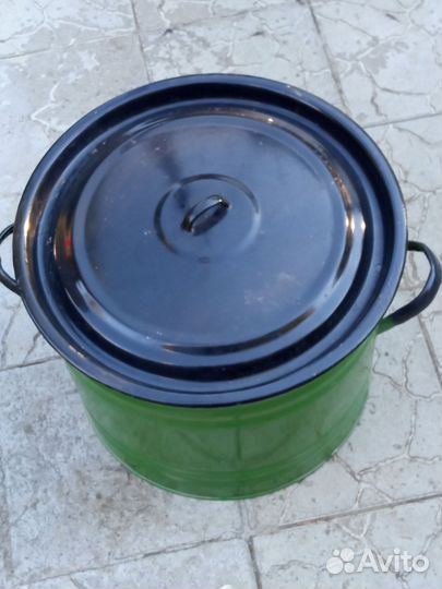 Кастрюля эмалированная СССР