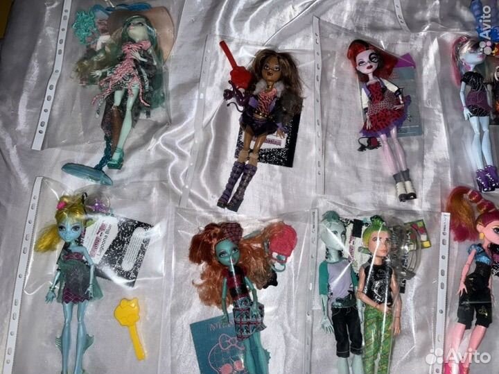 Куклы монстр хай/дневники