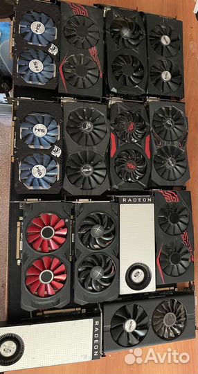 Видеокарты rx 570 4gb