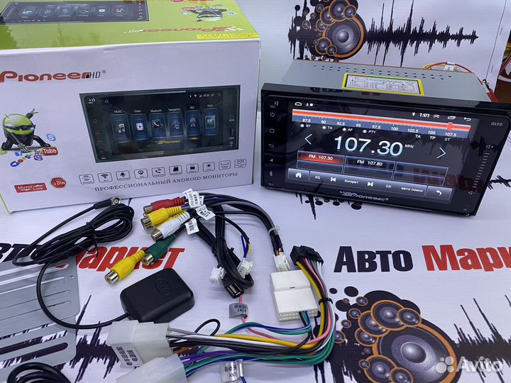 Магнитола андройд для а/м Тойота