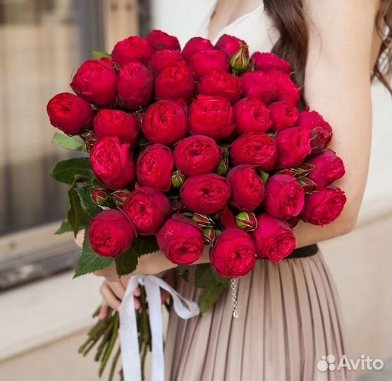 Пионы и пионовидные розы