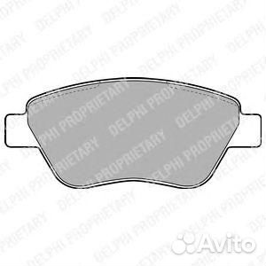 Колодки тормозные fiat albea 01-09 передние