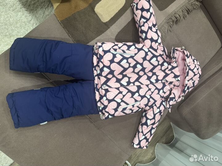 Костюм зимний для девочки 92
