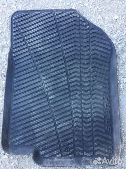 Коврик hyundai солярис