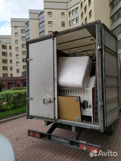 Перевезти диван с грузчиками газель переезд