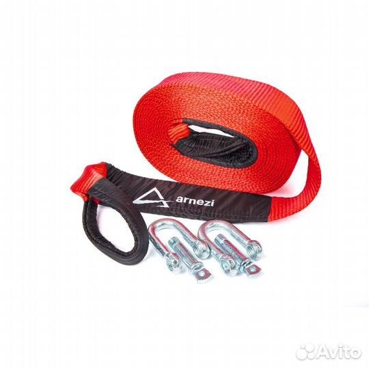 Трос буксировочный динамический 9 м, 9т стропа