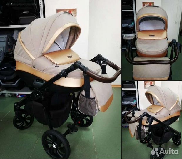 Коляска Tutis Nanni золото