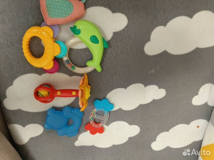 Игрушки погремушки пакетом