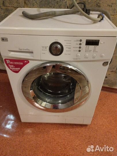 Стиральная машина бу lg 6 кг