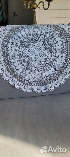 Скатерть крючком
