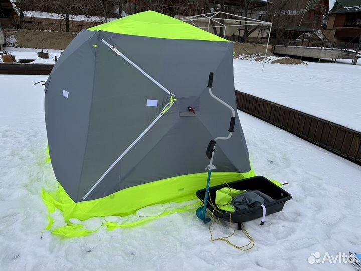 Палатка зимняя Лотос Куб 3 Эко Компакт